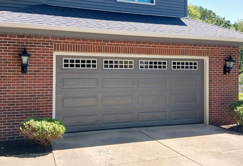 One-layer Steel Raised Panel Garage Door